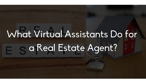 What Virtual Assistants Do For A Real Estate Agent Katuva Virtual Assistant Placement Services