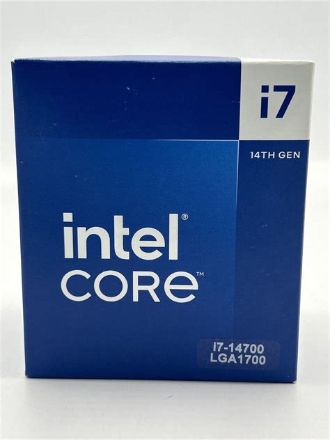 Used Intel Core I7 14700 14th Gen 20 Core 28 Thread 54ghz Turbo Socket