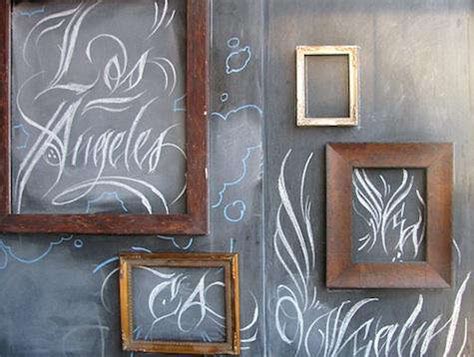 DIY: Framed Chalkboard Art - Remodelista