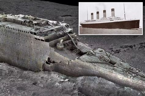 Titanic revealed: Stunning full-size images show shipwreck like never ...