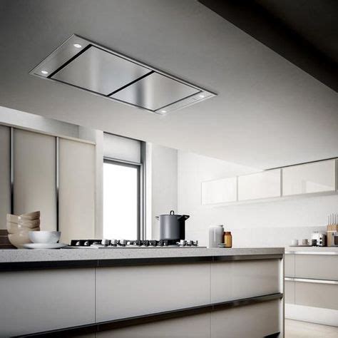 7 Flush mount vent hood for kitchen island ideas | kitchen hoods, ceiling hood, kitchen ceiling