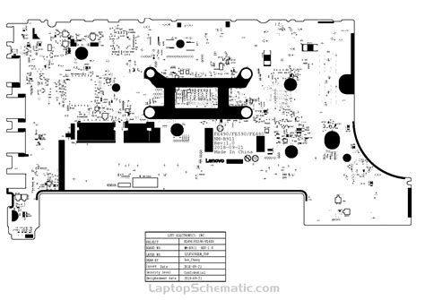 Lenovo Thinkpad E Schematic Boardview Nm B Laptop Schematic