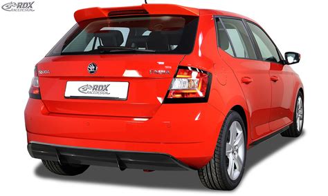 SKODA Fabia 3 Хэтчбек (NJ/5J) 2014-2018 Спойлер на крышку багажника ...