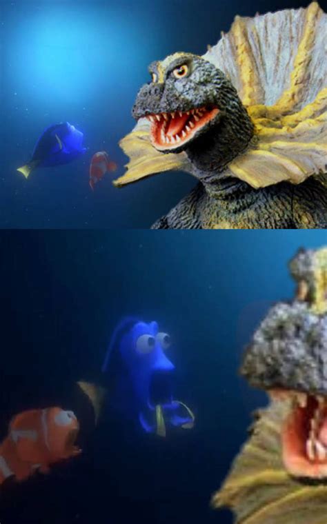 Marlin And Dory Encounter Jirass By Asandoval24 On Deviantart