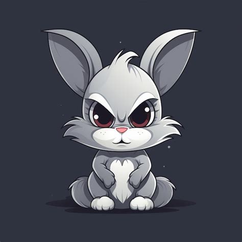 Premium Photo | The Mysterious Adventures of the Enigmatic Gray Rabbit ...