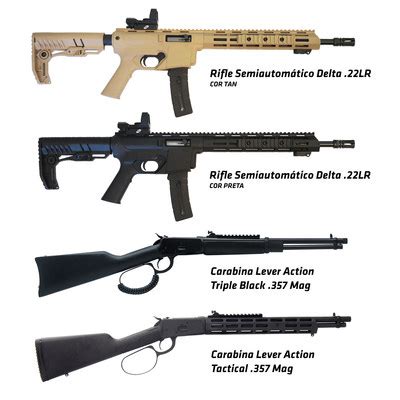 Cbc Lan A Rifles Lr Delta E Carabinas Lever Action Mag Nas