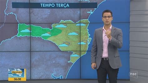 Previsão do tempo em SC Terça feira será de sol entre nuvens e máxima