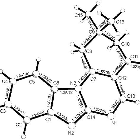 Structure of the molecule of compound 9. | Download Scientific Diagram