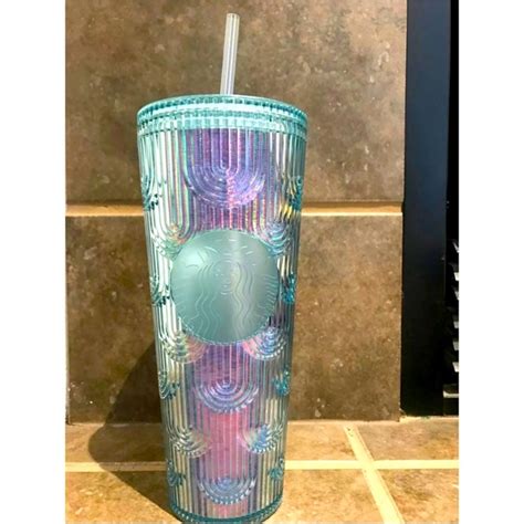 Starbucks Dining Starbucks Iridescent Plastic Cold Cup Fl Oz