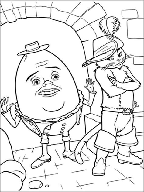 Puss In Boots Coloring Pages