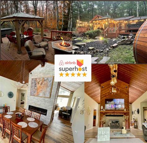 Spa inspired family/pet friendly w/hottub/sauna - Houses for Rent in Lake Harmony, Pennsylvania ...