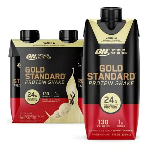 Suplemento Em Líquido Optimum Nutrition Proteínas Shake De Proteína Gold Standard Proteína Shake