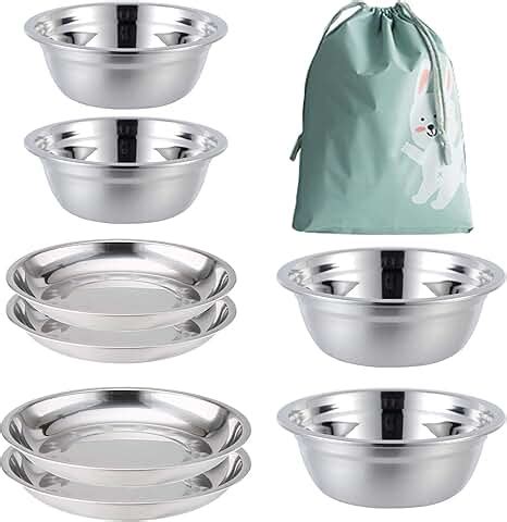 Amazon.com: camping plates and bowls