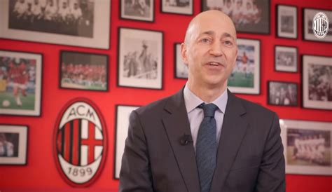 Gazidis A Ruota Libera Elliott Ha Salvato Il Milan Voglio Maldini Dt