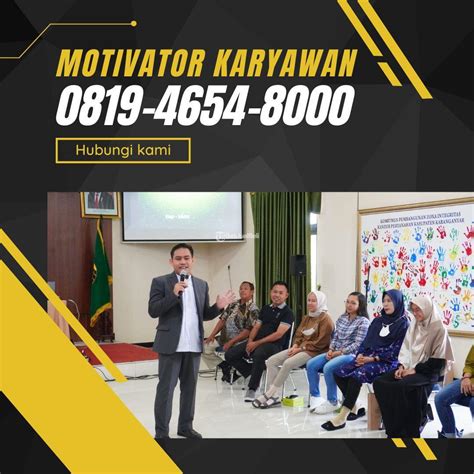 Motivator Karyawan Lucu Dan Energik Di Tuban Tribun Jualbeli