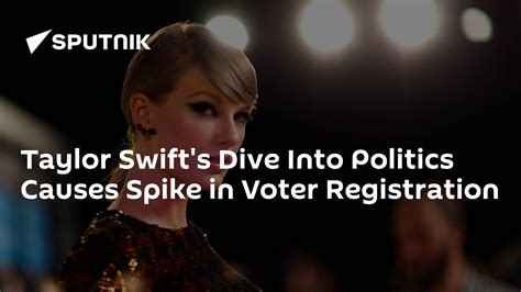 Taylor Swift's Dive Into Politics Causes Spike in Voter Registration ...