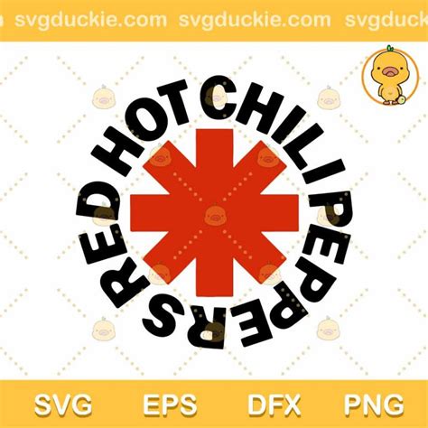 Red Hot Chili Peppers Band SVG The Chili Peppers Band SVG