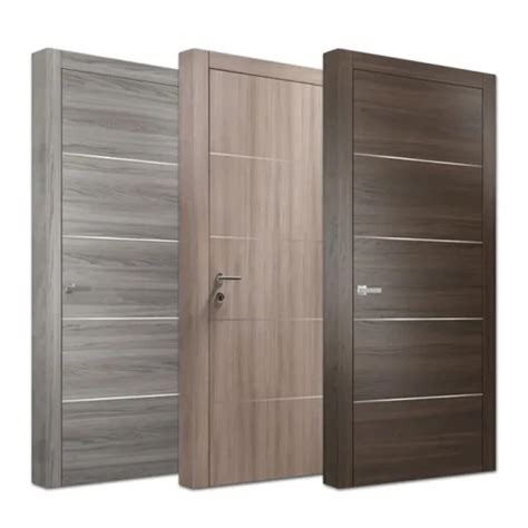 Foshan Modern Customized Interior Exterior Mdf Hdf Solid Wood Doors