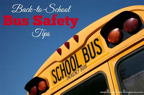 Back To School Bus Safety Tips Diary Of A Working Mom School Bus