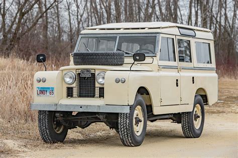 Sold 1965 Land Rover Series IIA 109 Station Wagon 4x4 Hemmings