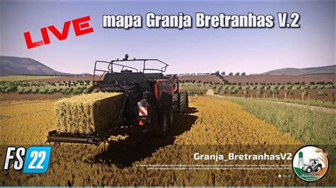 LIVE Farming Simulator 22 FS22 Granja BretranhasV2 Começando Do zero