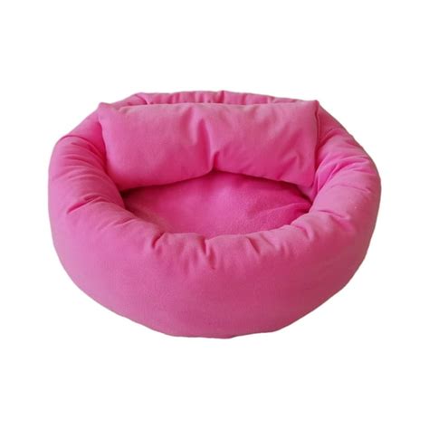 Ashosteey Waterproof Donut Dog Bed,Plush Anti-Anxiety Donut Dog Bed for Small Medium Large Dogs ...