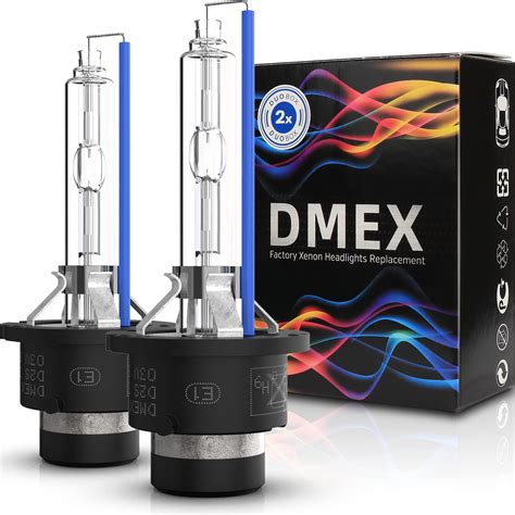 Dmex D2s 35w 6000k Cool White Xenon Headlight Hid Bulbs 85122 66240