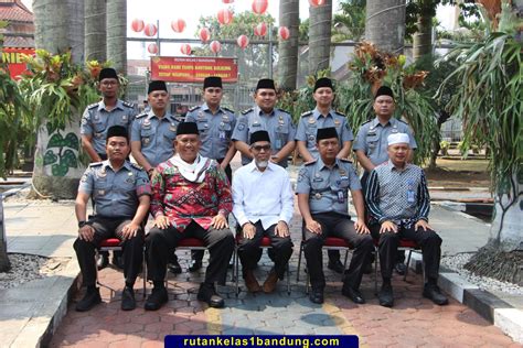 Inspektur Jenderal Kemenkumham Beri Tausiah Di Rutan Kelas I Bandung