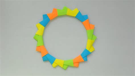 Украшение из бумаги - YouTube