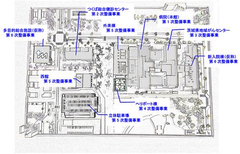 筑波メディカルセンター周辺地図