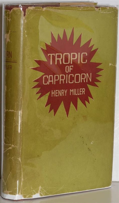 Tropic Of Capricorn Henry Miller Books