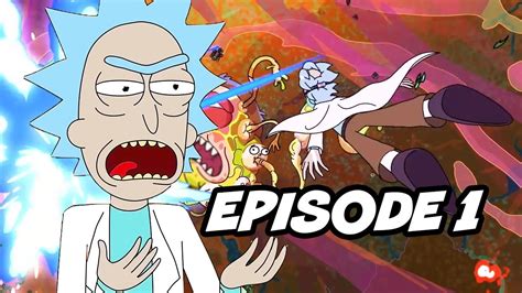 Rick And Morty Season 4 Episode 1 Opening Scene Easter Eggs Breakdown