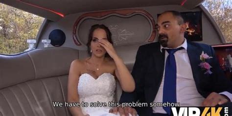 Vip4k Bride Permits Husband To Watch Her Having Ass Scored In Limo