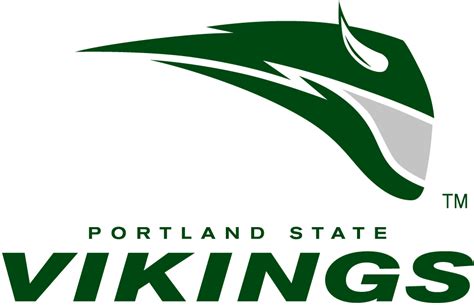 Portland State Vikings Primary Logo - NCAA Division I (n-r) (NCAA n-r) - Chris Creamer's Sports ...