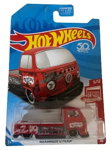 Carrinho Hot Wheels Volkswagen T Pickup Red Edition Fkc Parcelamento Sem Juros