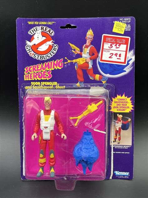 1986 The Real Ghostbusters Screaming Heroes Egon Spengler