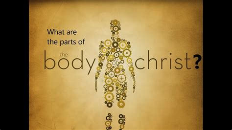 What Are The Parts Of The Body Of Christ 1 Corinthians 12 27 31 Youtube