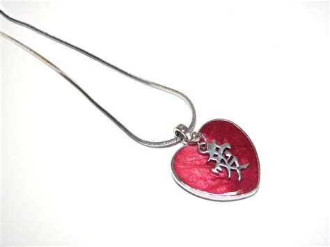 Love Heart Pendant Necklace - Jill Gehr