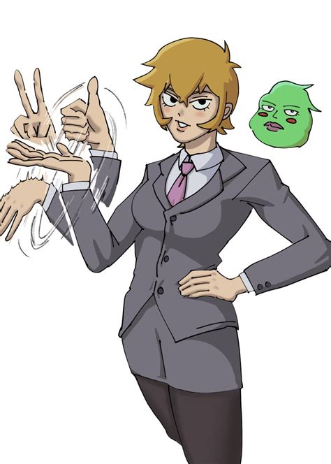 Aloosh On Twitter Fem Reigen And Dimple Mobpsycho100 Reigenarataka