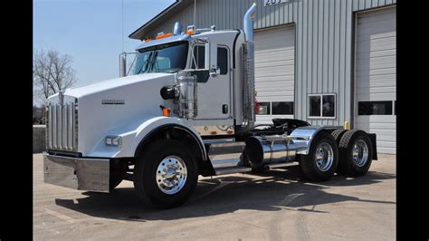 Kenworth T Day Cab White Youtube