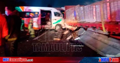 Hoy Tamaulipas Tlalmanalco Edomex Choque Multiple En Tlalmanalco Dejo