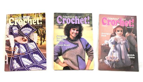 Hooked On Crochet Vintage Old Patterns How To Booklets