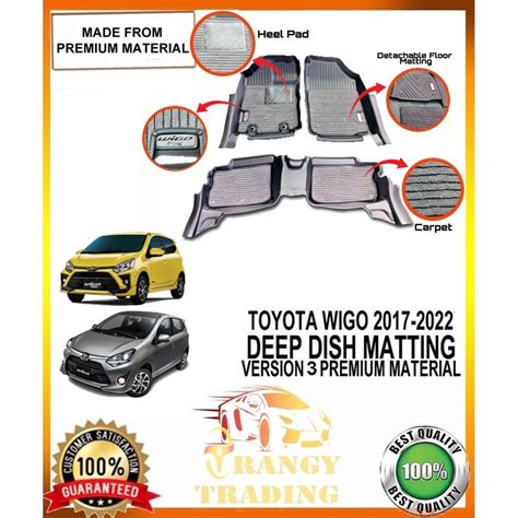 Toyota Wigo To Oem Tpe D D Excellent Deep Dish