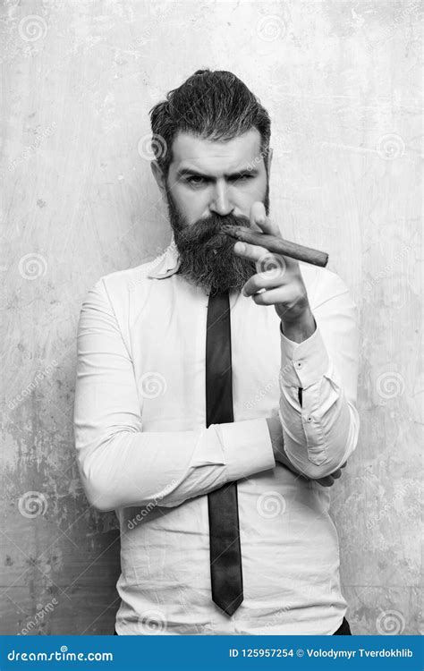 Mafia Gangster Boss Smoking Cigar Stock Photos 133 Images