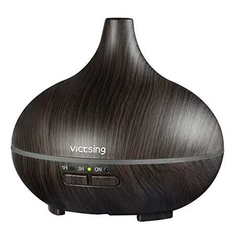 Victsing Essential Oil Diffuser Ml Mini Wood Grain Aroma Diffuser