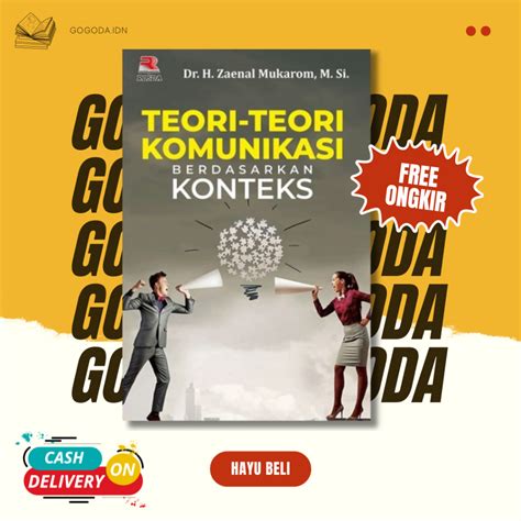 Jual Buku Teori Teori Komunikasi Berdasarkan Konteks Rosda Shopee