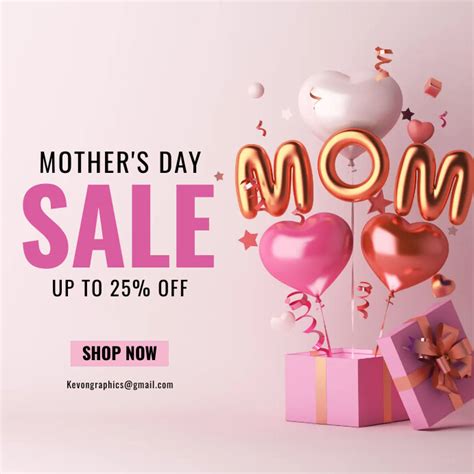 Mother S Day Sale Template Postermywall