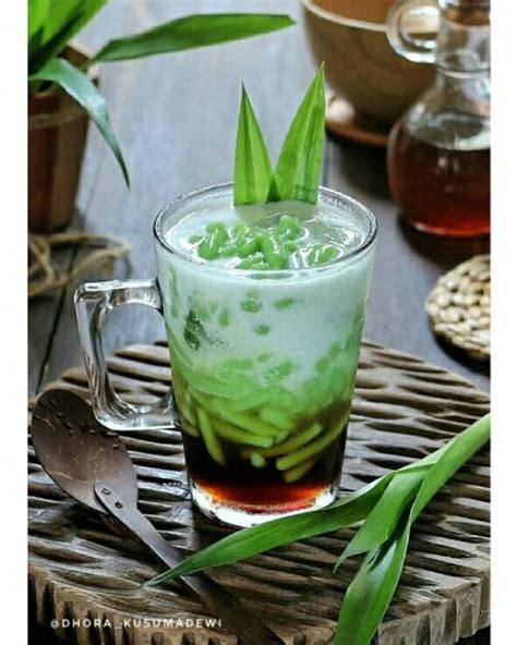 Cara Membuat Es Cendol Tepung Beras Mudah Dan Praktis