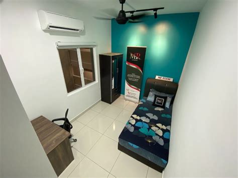 Single Room With Aircond Paraiso Residence Bukit Jalil Room For