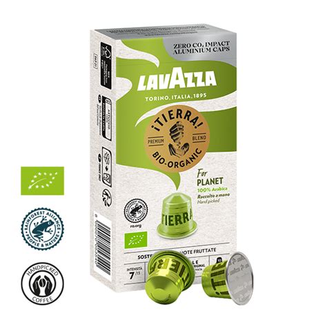 Lavazza Tierra For Planet Ko Til Nespresso Kapsler Kaffedeal